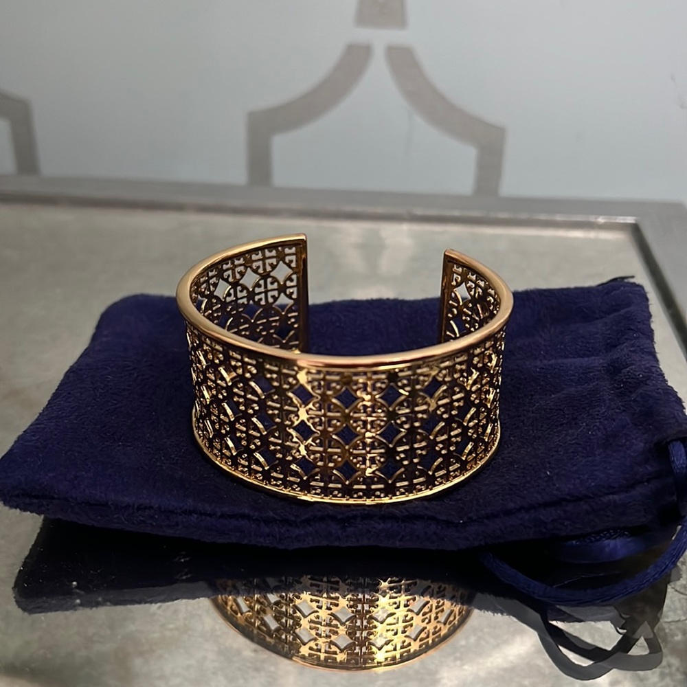 Tory Burch Cuff Bracelet with logo